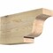 Ekena Millwork Newport Rough Sawn Rafter Tail, Douglas Fir, 6"W x 12"H x 24"L RFT06X12X24NEW00RDF - alternate 1